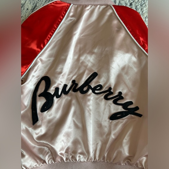 Burberry children’s bowling varsity jacket, size 8 pre owned - Picture 11 of 11